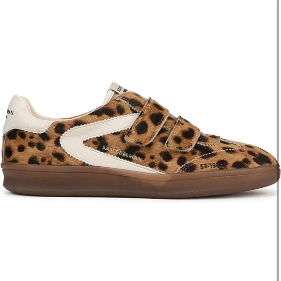 Sam Edelman Leopard Print Sneakers - Picture 9 of 9